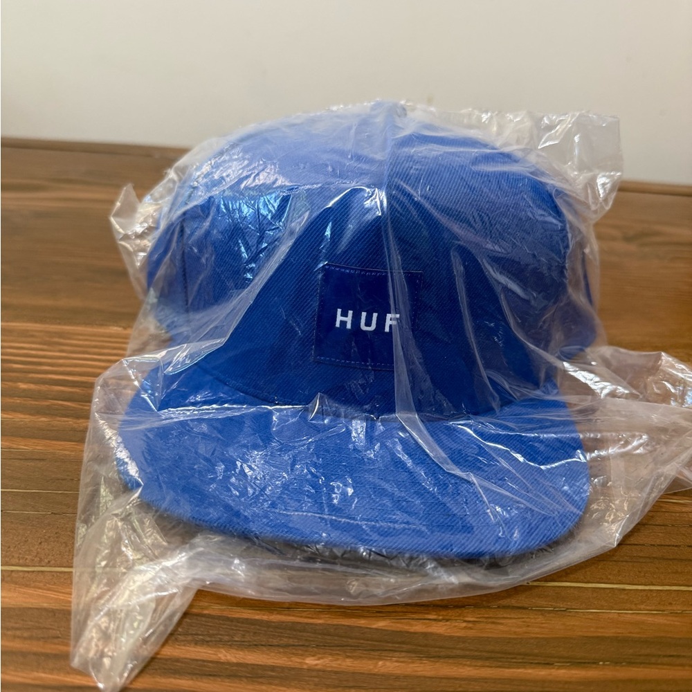 HUF Dark Cobalt Snapback Hat